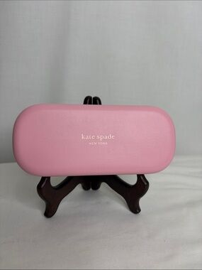 New Kate Spade New York Glass Case. Pink and green